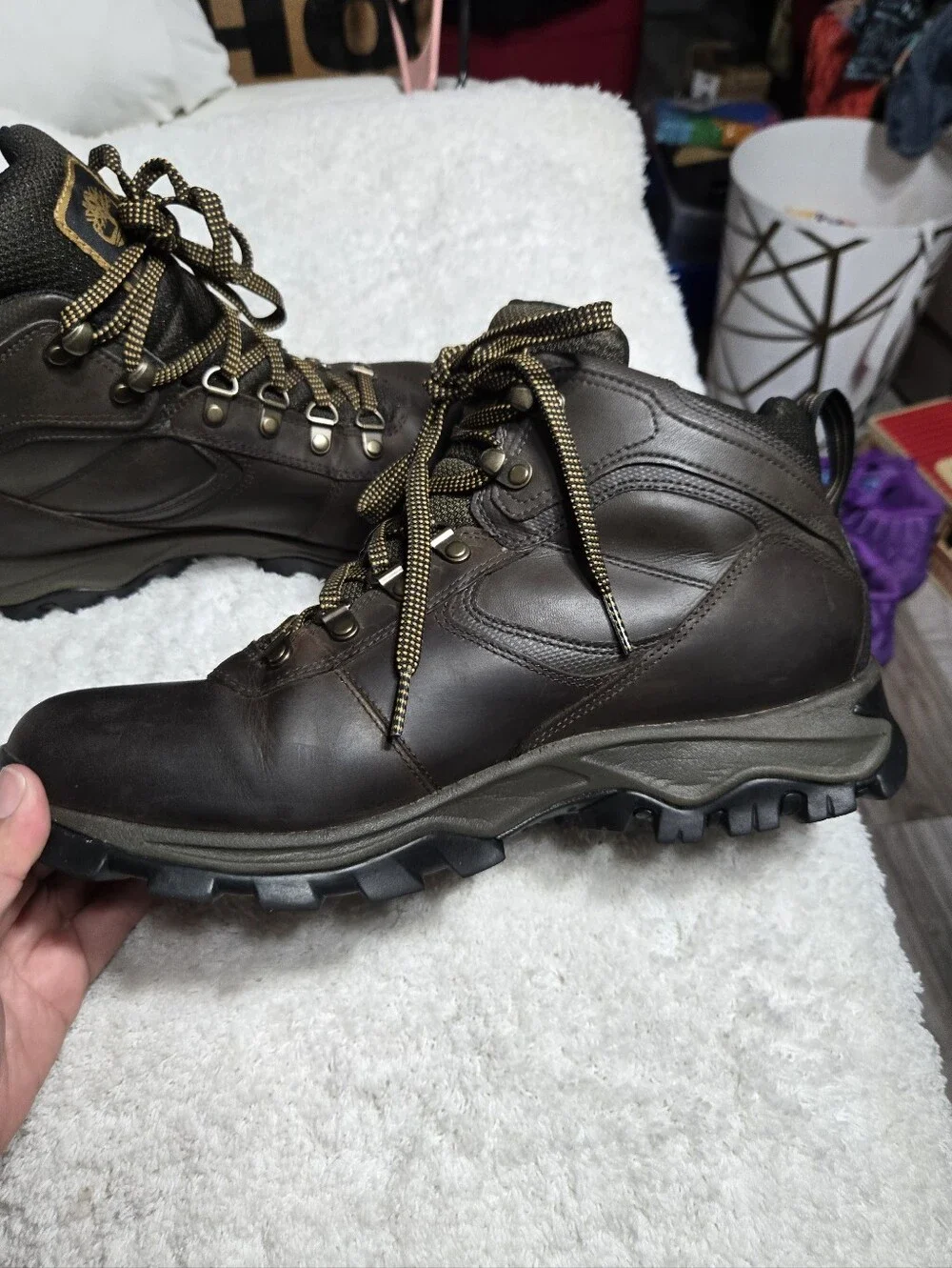 Timberland Men's Mt. Maddsen Waterproof Mid Hiking Boots Sz 11